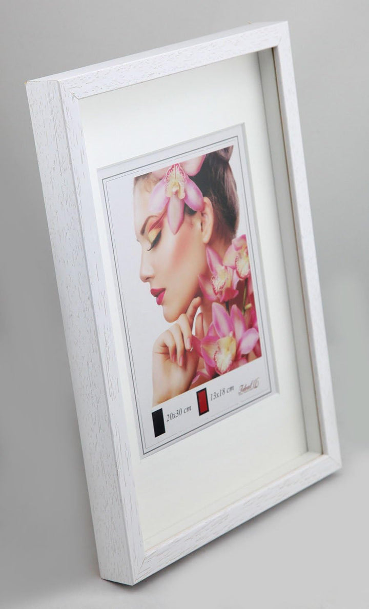IDEAL TREND 3D Objektrahmen Holz Bilderrahmen Wanddeko Collage Poster Shirt Trikot Rahmen HR: Farbe: