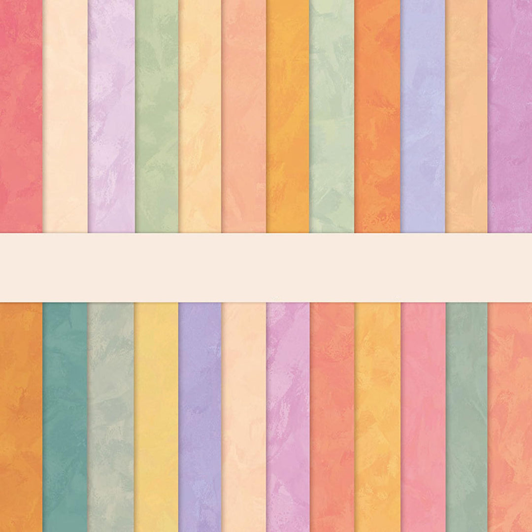 Scrapbook Papier Buntes Scrapbook Bastelpapier mit Muster, Doppelseitiges Decoupage Papiere Motivpap