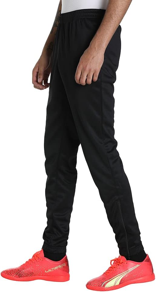 PUMA Herren Jogginghose Teamrise Poly Training Pants Puma Black-puma White L Einfarbig, Puma Black-p