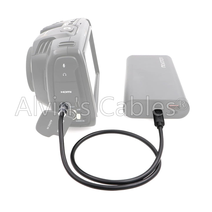 Alvin's Cables BMPCC 4K 6K Trigger-Stromkabel USB C Typ C PD zu Weipu SF61B / S2 2-polig für Blackma