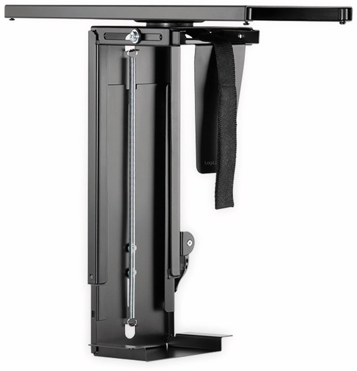 LogiLink EO0031 einstellbare Untertisch PC-Halterung drehbar 360° mit Variabler Grösseneinstellung u