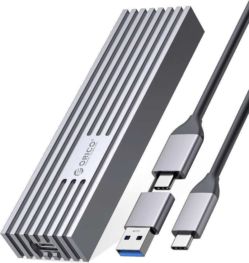 ORICO M.2 NVMe SSD Gehäuse auf USB-C PCIe Adapter 10 Gbps USB3.2 Gen2 für NVMe M-Key/M+B Key SSD 223