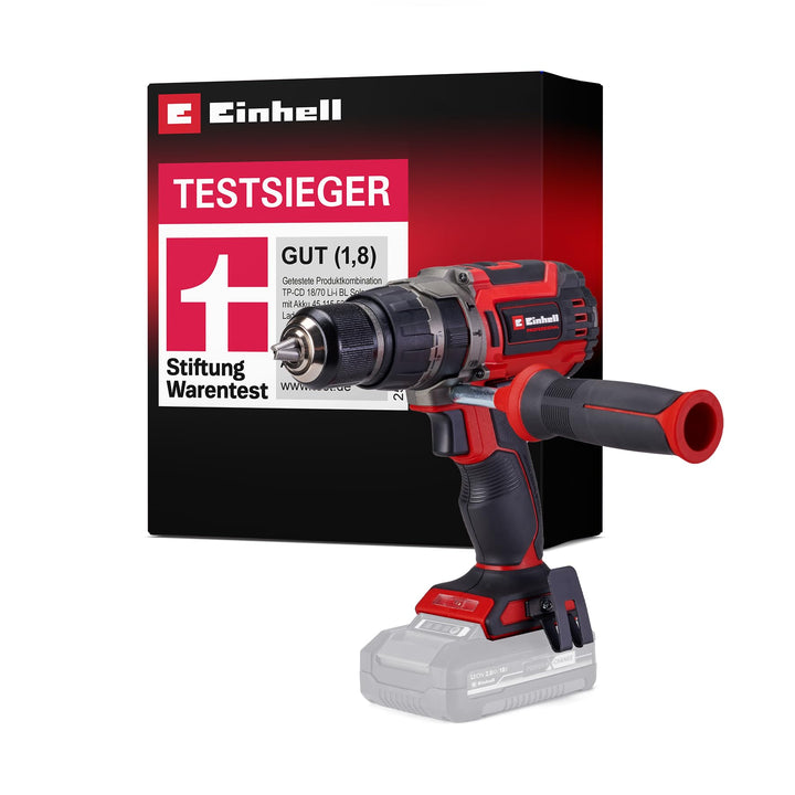 Einhell Professional Akku-Schlagbohrschrauber TP-CD 18/70 Li-i BL - Solo Power X-Change (18 V, Brush
