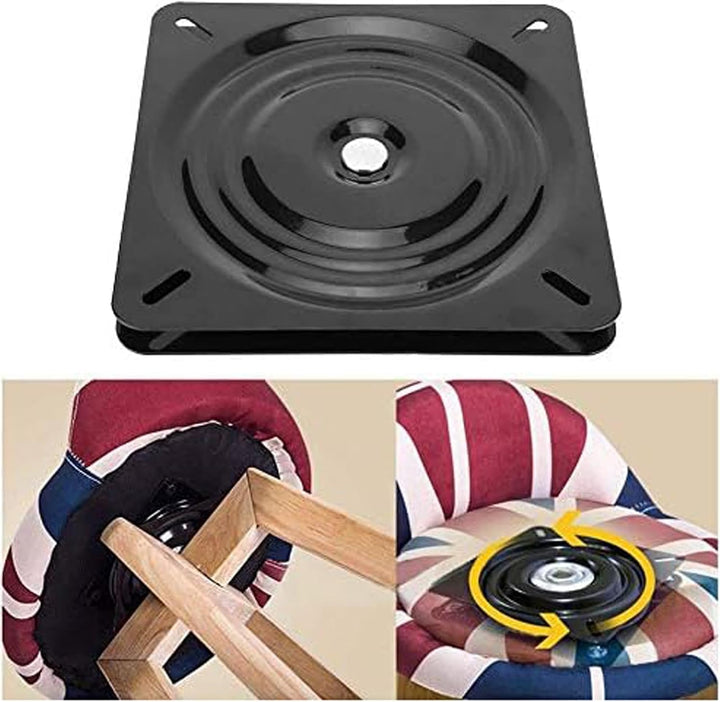Universal Möbel Drehteller, Metall Möbel Drehteller, Drehbeschlag Schwerlast, 360° Grad Swivel Dreht