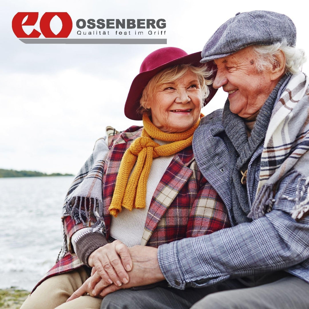 Stockständer für Gehhilfen – Schirmständer für Gehstöcke - aus Kunststoff - aufrechter Stand der Geh