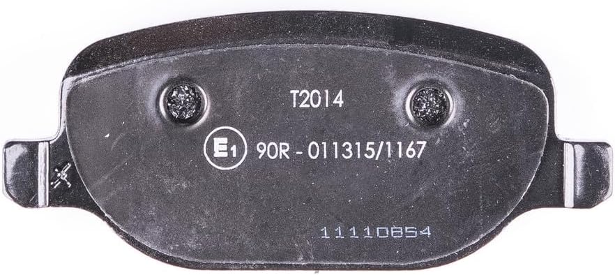 HELLA PAGID 8DB 355 015-571 Bremsbelagsatz - T2014 - Dicke/Stärke: 17.8mm - Bremssystem: Lucas - mit