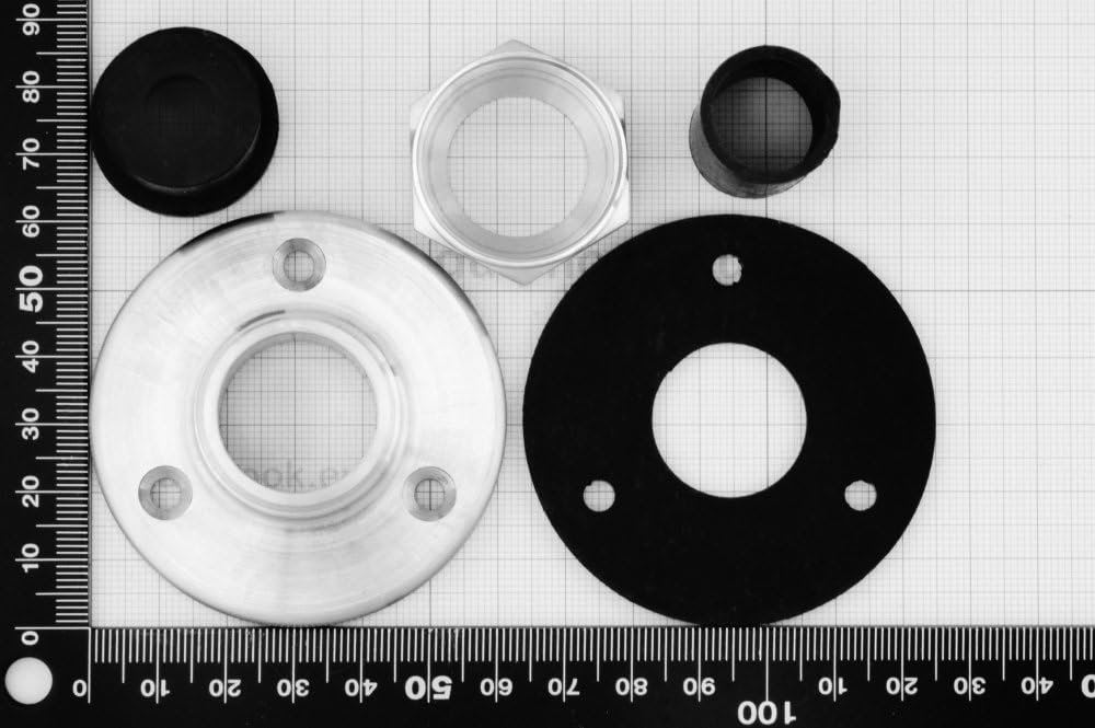 Kabeldecksdurchführung, aus Edelstahl V4A, 32mm, 28mm