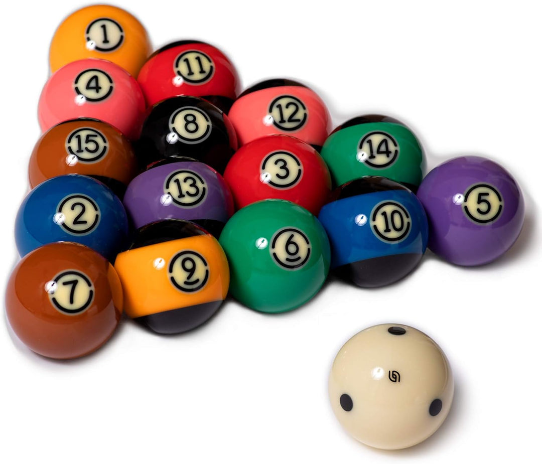 Aramith Turnier Schwarz TV Billard Pool Ball Set 2 1/4"…