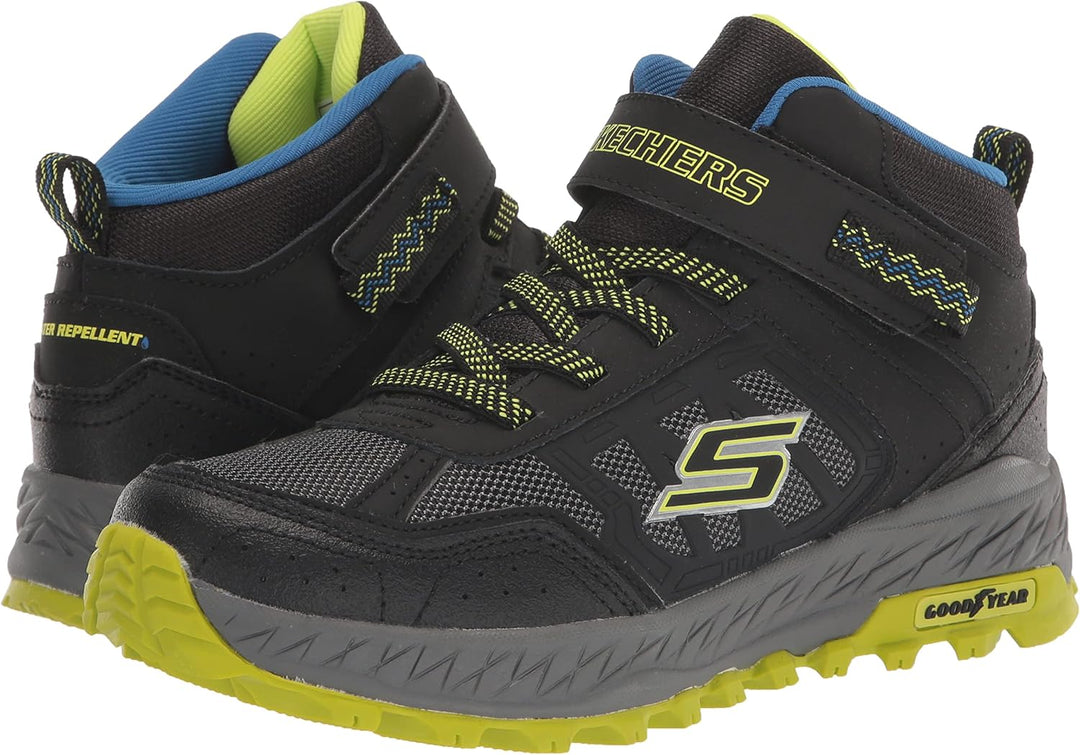 Skechers Jungen Trekking Shoes 28 EU Schwarz, 28 EU Schwarz