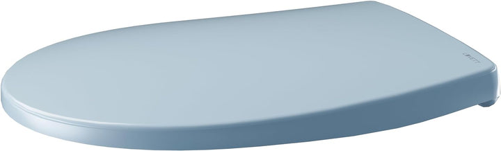 LUVETT® WC-Sitz mit Absenkautomatik C100 oval universell, Toilettendeckel mit 3 Edelstahl Montagelös