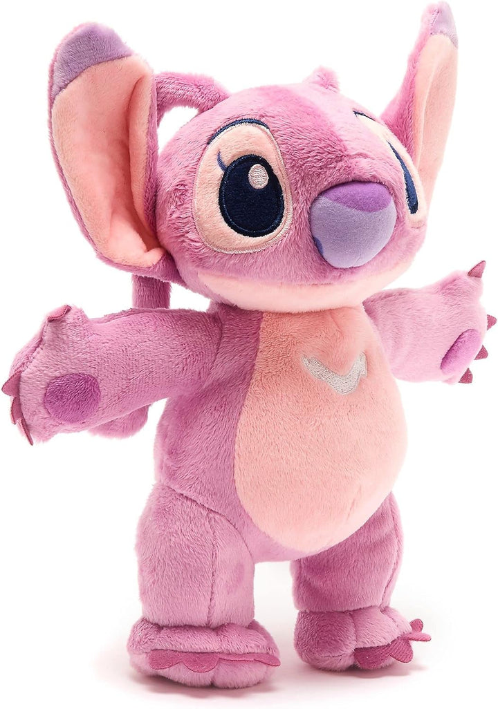 Disney Store Offizielle mittelgrosses Kuscheltier Angel, Lilo & Stitch, 28 cm, Kuscheltier für inter