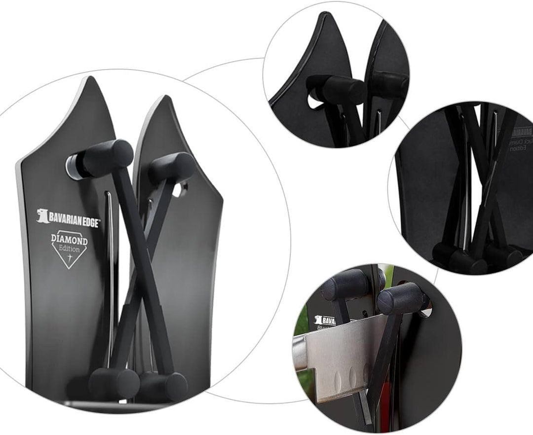 MediaShop Messerschärfer "Bavarian Edge Diamond Edition", Schwarz