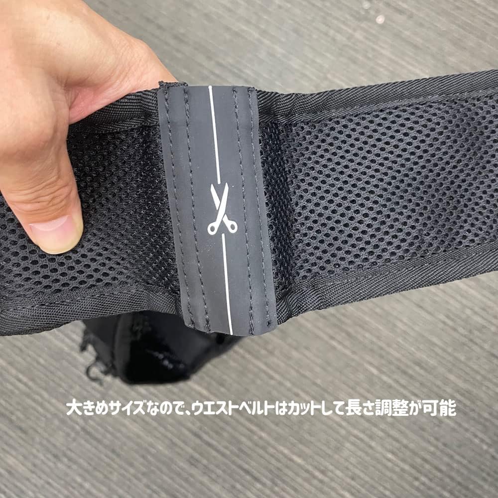 Ergon – BA Hip Pack Hüfttasche | für MTB, Enduro, Gravel Schwarz