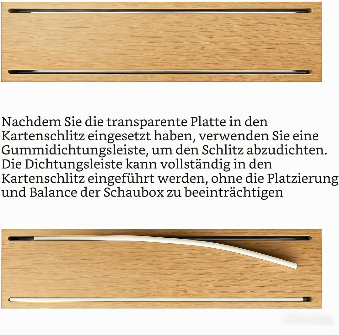 HanYun 3D Bilderrahmen Zum Befüllen mit LED, 21.5X26.5cm Bilderrahmen n tiefer 3.8cm, Objektrahmen 3