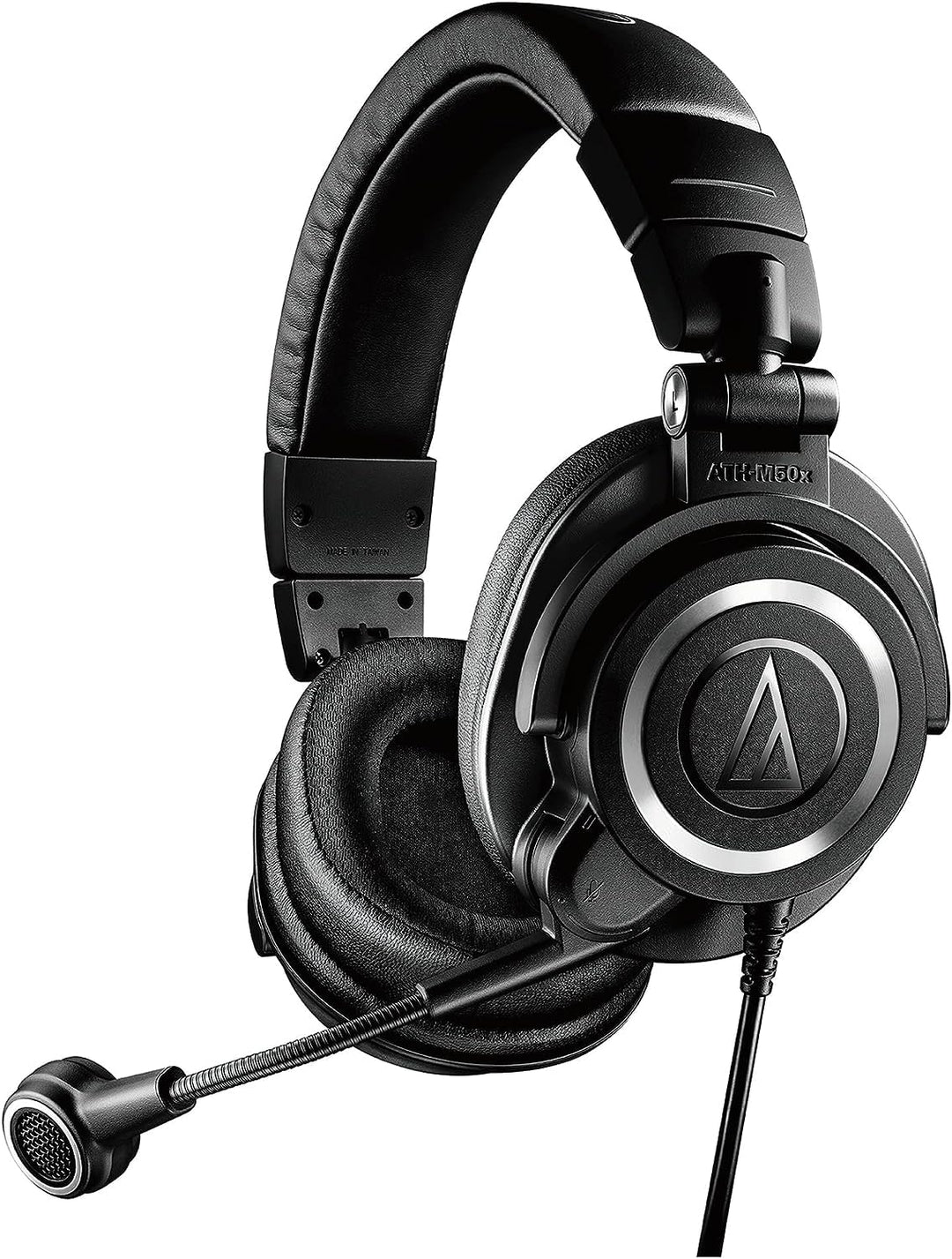 Audio-Technica M50xSTS StreamSet Streaming-Headset mit USB-Anschluss Schwarz, USB