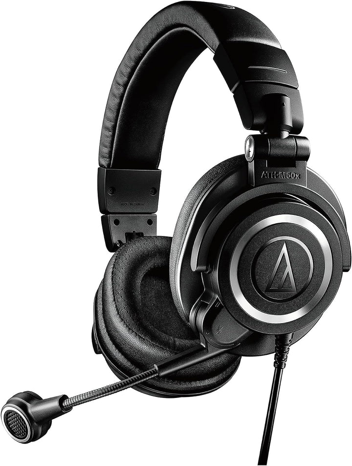 Audio-Technica M50xSTS StreamSet Streaming-Headset mit USB-Anschluss Schwarz, USB