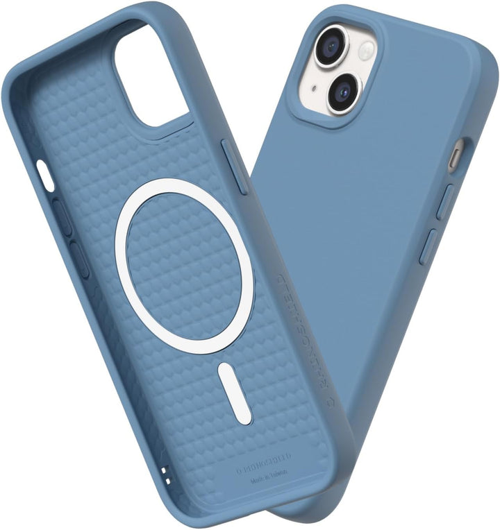 RhinoShield Case kompatibel mit [iPhone 13 Mini] | SolidSuit - MagSafe-kompatibel -Stossdämpfende &