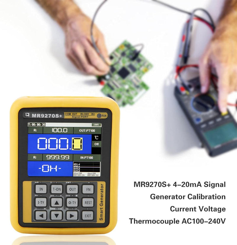 Signalgenerator Modul MR9270S+ 4-20 mA Tragbarer Kalibrierstrom Spannung Thermoelement Hochpräzise D