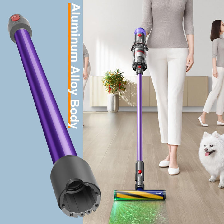 Saugrohr für Dyson V12 Detect Slim & V9 Motorbar Staubsauger, 74CM (Violett), Violett