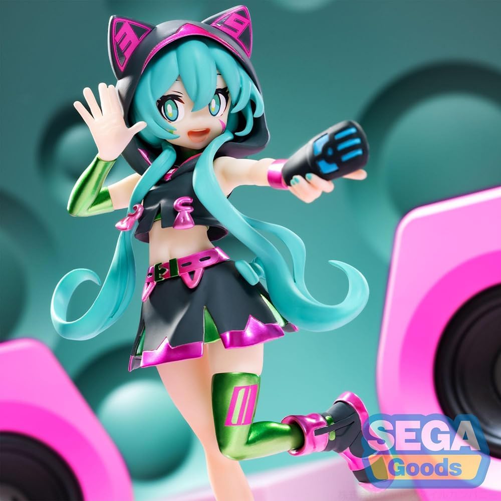 SEGA Goods Hatsune Miku – Hatsune Miku Live Stage – Figur Luminasta 18 cm