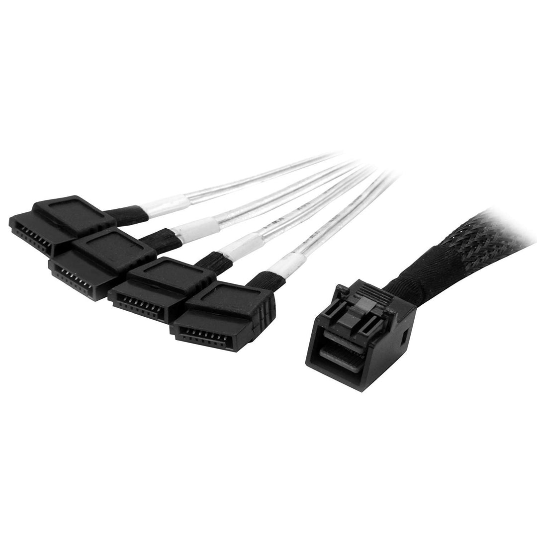 StarTech.com Internes Mini-SAS auf SATA Kabel - SFF-8643 zu 4x SATA - 1m SFF-8643 auf 4x SATA 3 ft /