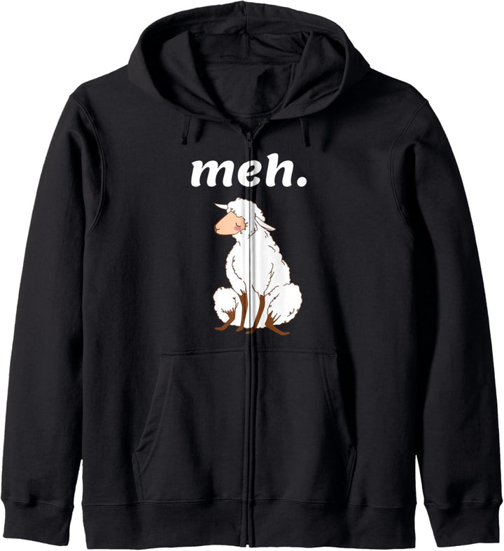 Lustiges Schaf Meh Kapuzenjacke