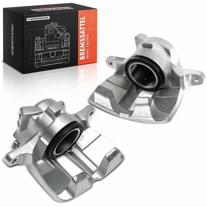 Frankberg 2x Bremssattel Bremszange Vorne Links Rechts Kompatibel mit 100 43 C2 1976-1982 Golf III 1