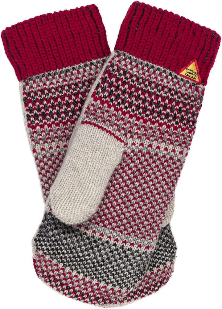 ÖJBRO VANTFABRIK Fäustlinge 4 Lagen 100% Merinowolle versch. Modelle, Grösse S-L (6-11) Handschuhe S