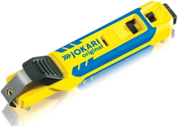 JOKARI®original Kabelmesser System 4-70 zum Abisolieren von Rundkabel (z.B.NYM/NYY) 8 bis 35mm Ø, Ar