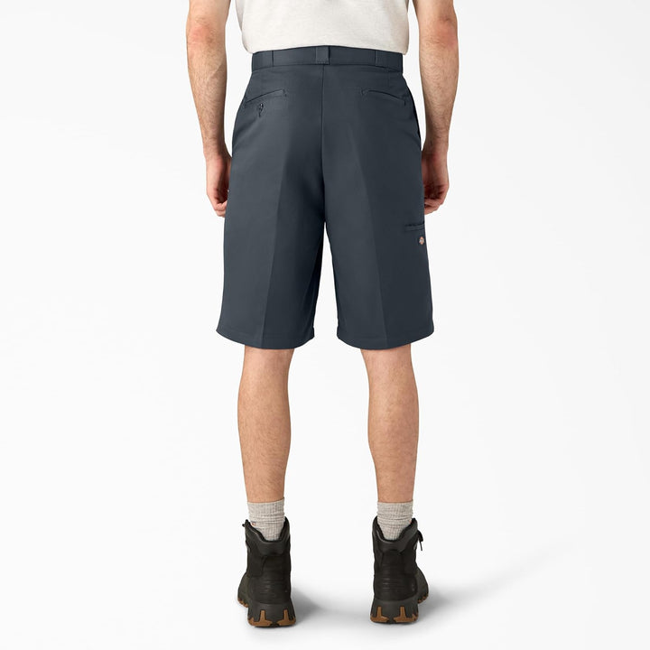 Dickies Herren Big & Tall 33 cm Loose Fit Multi-Pocket Arbeitsshorts, Grau (Graphite//Nature's Delig