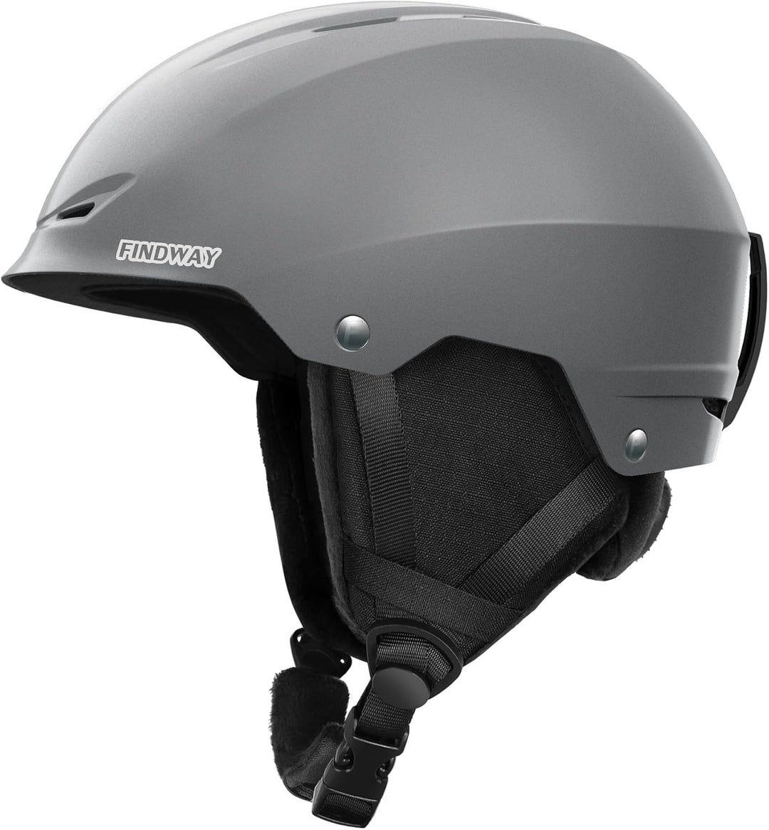 Findway Skihelm für Herren Damen,Unisex Schneesporthelm für Skifahren/Snowboard mit Belüftungssystem