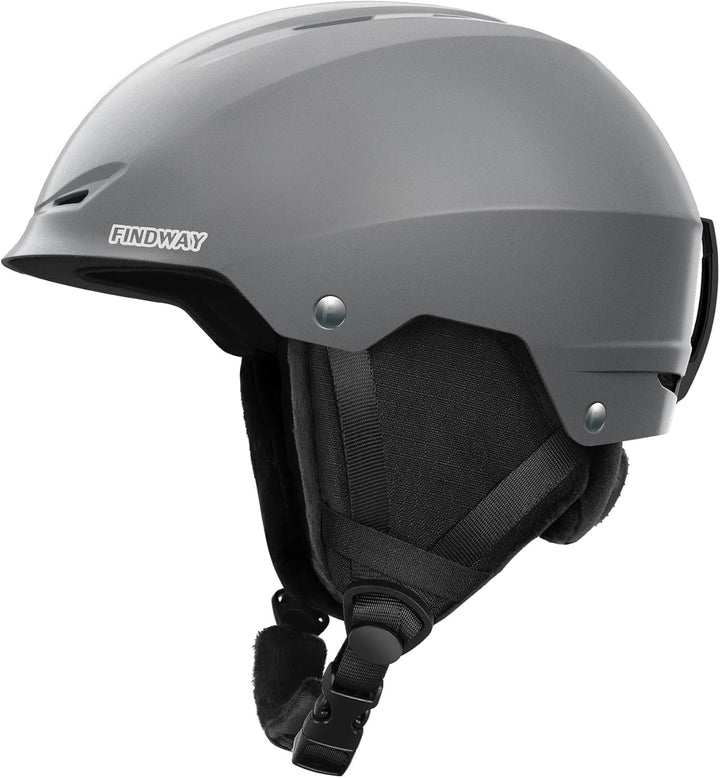 Findway Skihelm für Herren Damen,Unisex Schneesporthelm für Skifahren/Snowboard mit Belüftungssystem