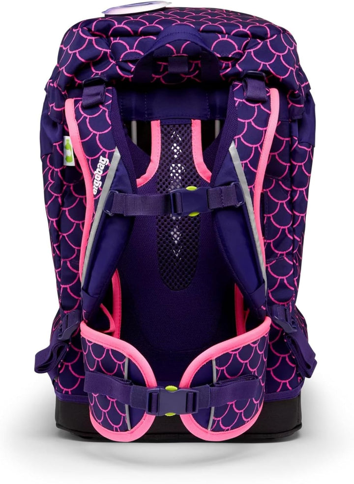 ergobag Prime Pearl DiveBear Rucksack, Unisex, Jugend, mehrfarbig (mehrfarbig), Einheitsgrösse
