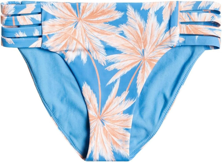 Roxy Damen Love The Rocker Bikini-Unterteile (1er Pack) XS Azure Blue Palm Island, XS Azure Blue Pal