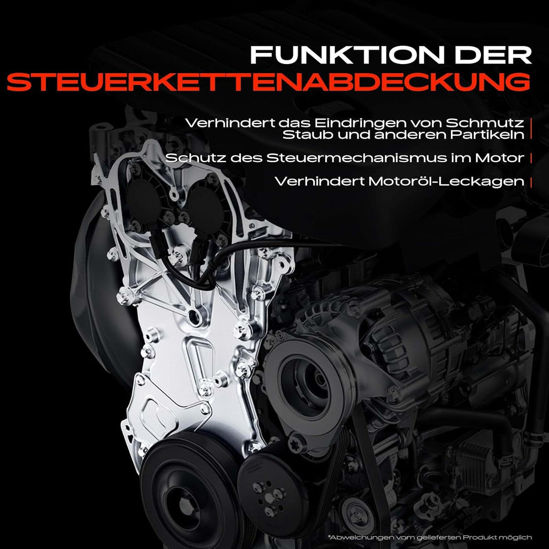 Frankberg Zahnriemen Abdeckung Deckel Steuerkette für Transit Bus Transit Tourneo Ranger 2.2L Diesel