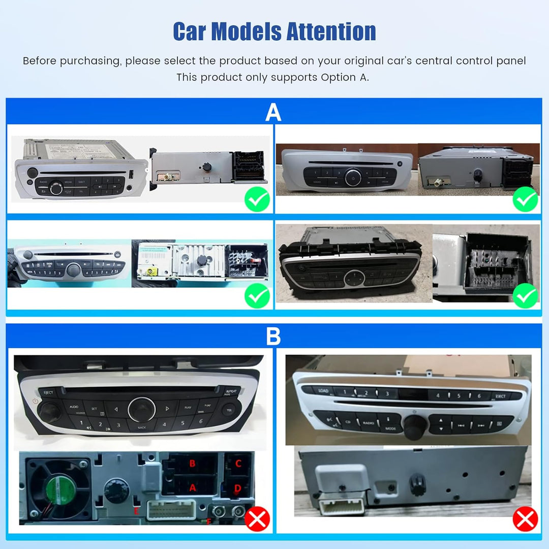 [4G+128G] Inefala Android 15 Autoradio für Renault Megane 3 2009-2014 mit Wireless Carplay Android,
