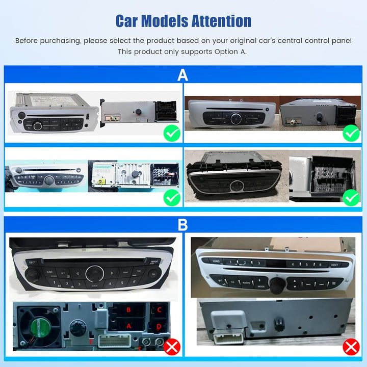 [4G+128G] Inefala Android 15 Autoradio für Renault Megane 3 2009-2014 mit Wireless Carplay Android,
