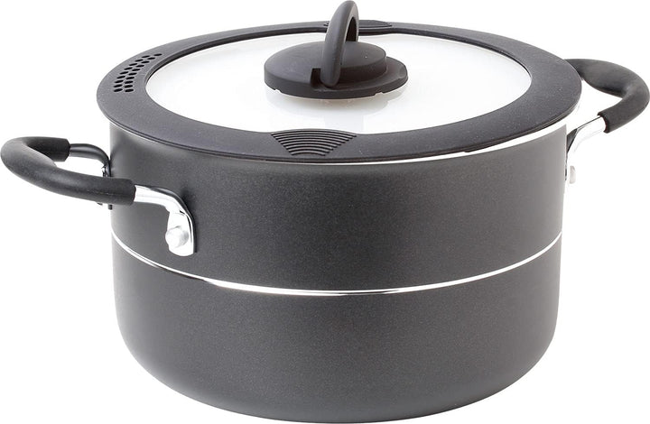 BRUNNER Unisex – Erwachsene Camping Zubehör Alu-Topfset Pirate Vacublock 9-TLG, Multicolor, Einheits