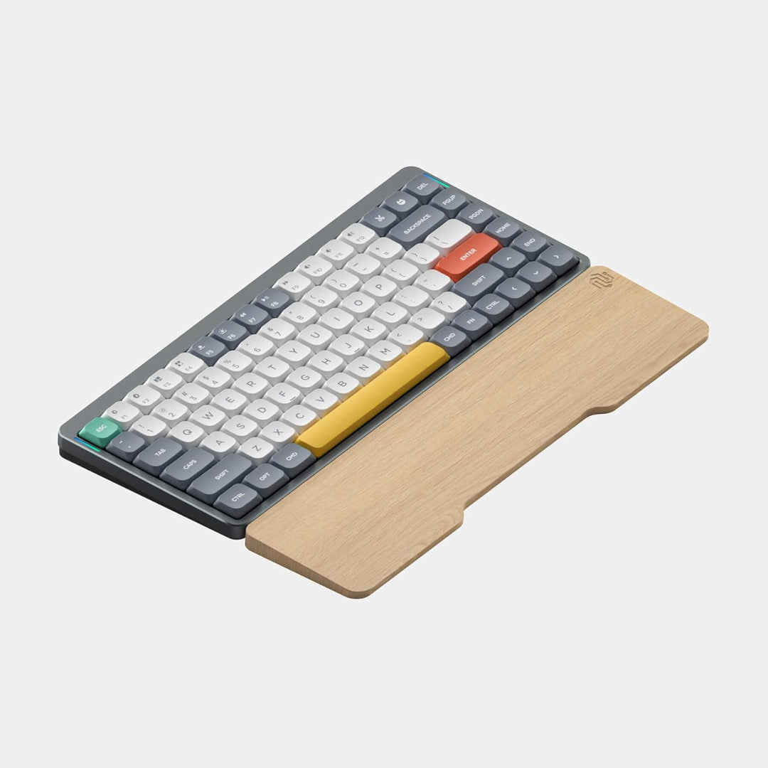nuphy Mono Wrist Rest - Handballenauflage für Low Profile Keyboard, Buche
