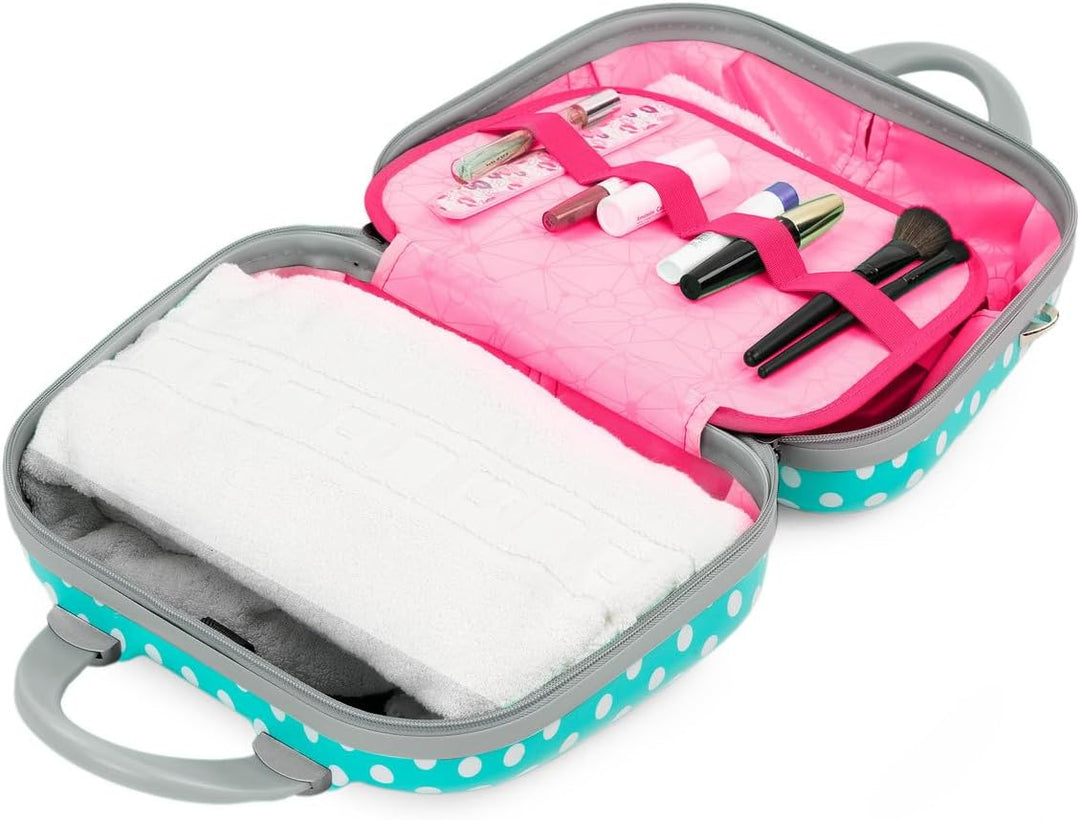 ITACA - Kulturtasche für Frauen und Kinder aus PC-Polycarbonat. Qualitäts-Reise-Toilettenbeutel star