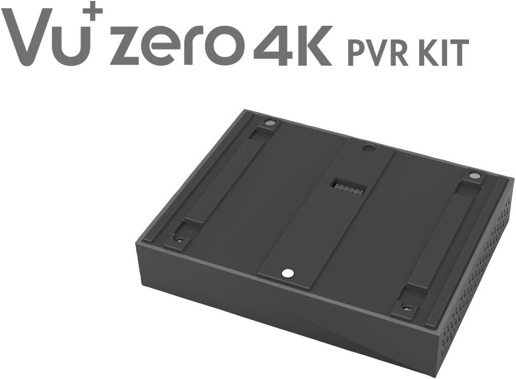 VU+ 620461 Zero 4K PVR Kit Inklusive HDD, 500GB, schwarz 500 GB, 500 GB