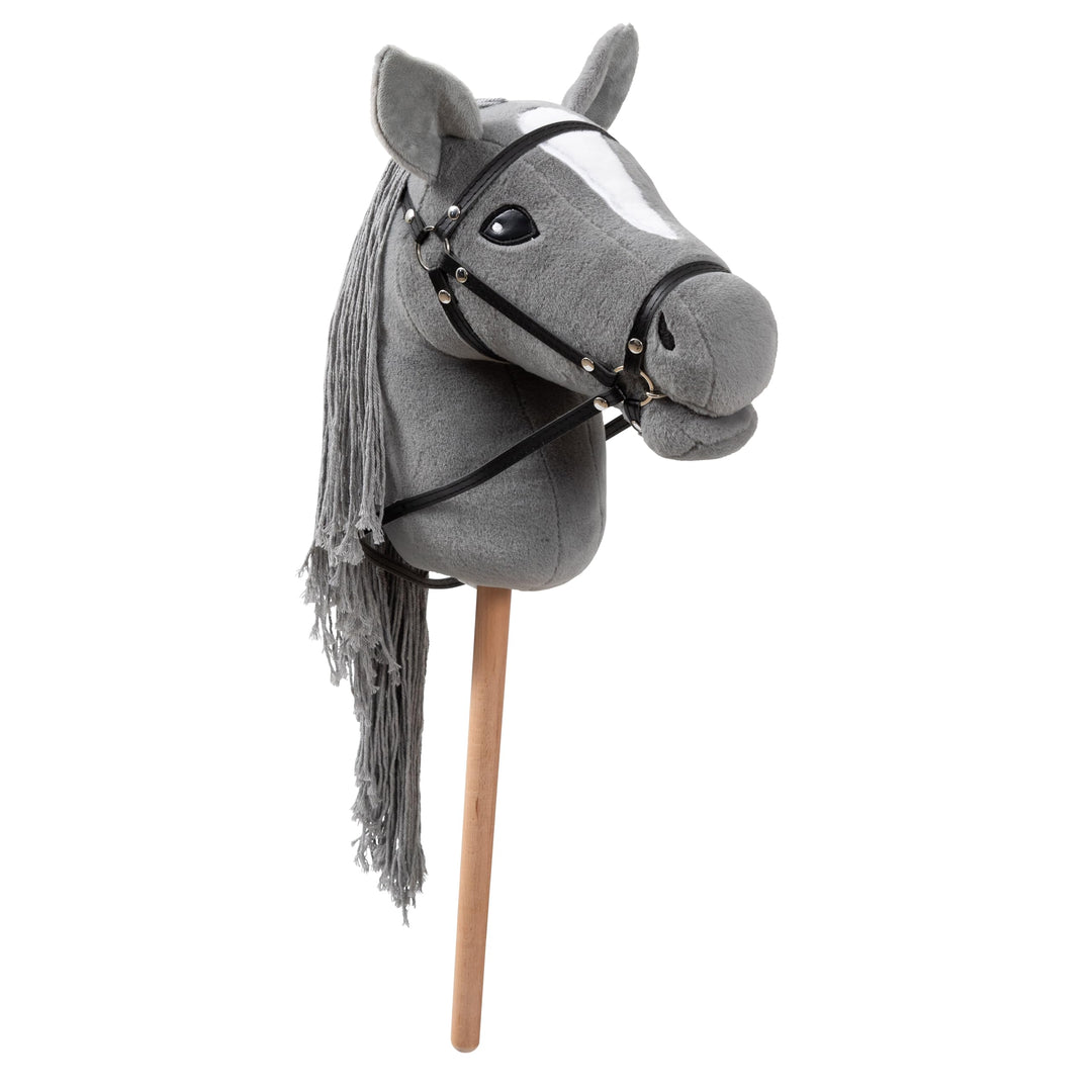 Ella & Piet® Grosses Hobby Horse Pferd Stormy mit Aufbewahrungsbeutel Steckenpferd Springpferd Spiel
