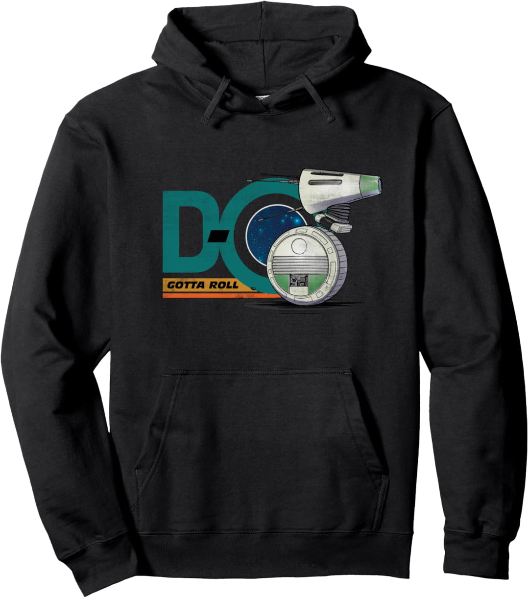 Star Wars The Rise of Skywalker D-O Gotta Roll Hoodie Pullover Hoodie