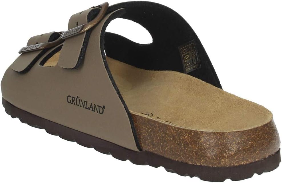 Grunland CB3012 BOBO Ciabatta Uomo S. Tortora 44