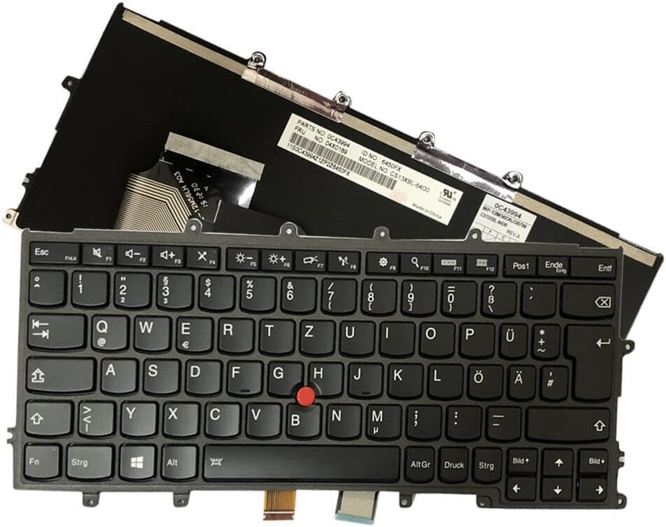 JINTAI Suyitai Tastatur mit Hintergrundbeleuchtung für Lenovo ThinkPad X240 X230S X240S X250 X250S X