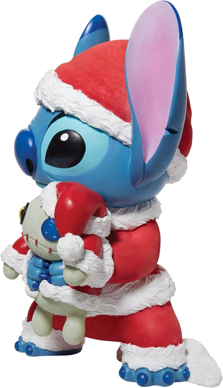 Enesco Disney Showcase Lilo and Stitch Weihnachtsmann-Figur, 39 cm, Mehrfarbig Einheitsgrösse Mehrfa