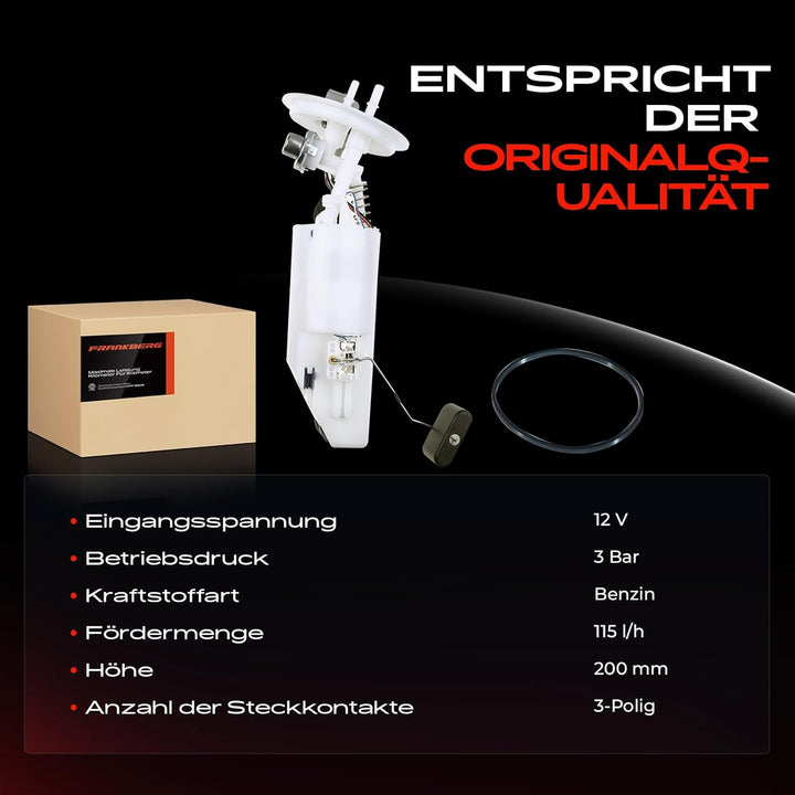 Kraftstoffpumpe Benzinpumpe für Voyager/Grand Voyager III GS Caravan Benzin 1996-2000 4897424AB