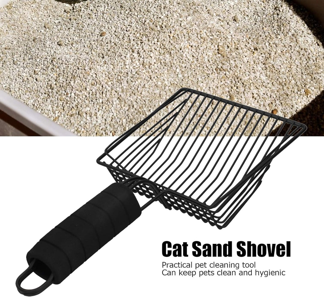 Katzenstreu Scoop, Katzenstreu Schaufel Reinigungswerkzeug Wiederverwendbare Metall Katzenstreu Sand