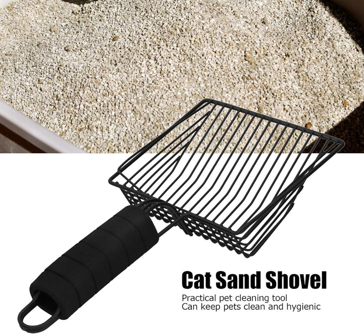 Katzenstreu Scoop, Katzenstreu Schaufel Reinigungswerkzeug Wiederverwendbare Metall Katzenstreu Sand