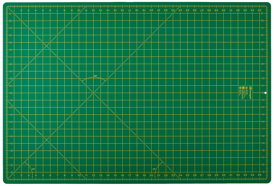 Prym 611382 Schneideunterlage cm/inch-Einteilung, 90x60cm Single, Single